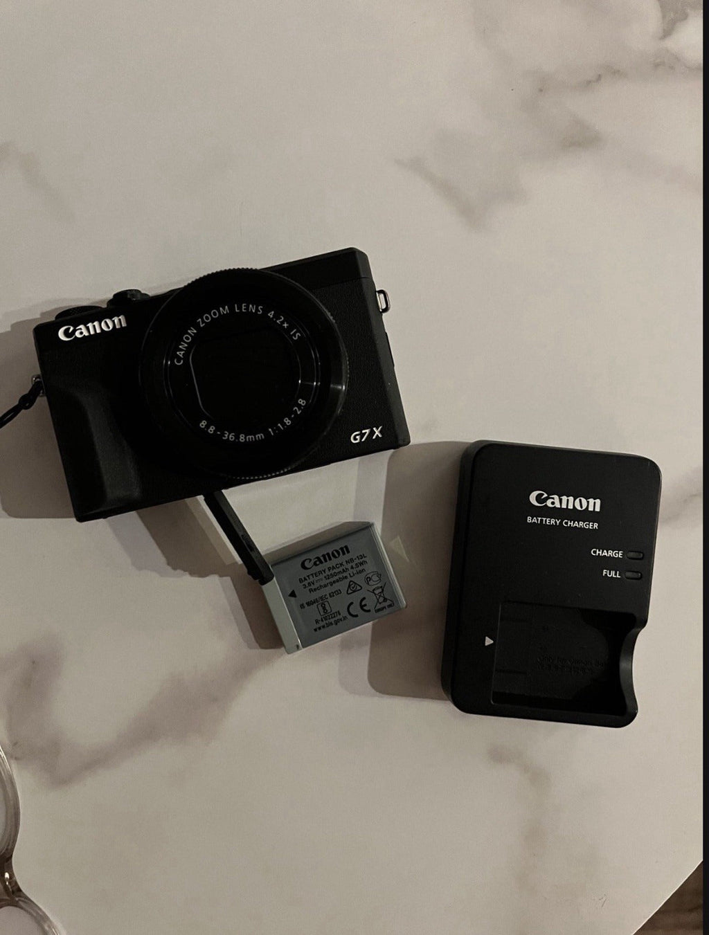 Canon PowerShot G7 X Mark III Digital Camera 20.1MP 4K Point-and-Shoot Camera – Black
