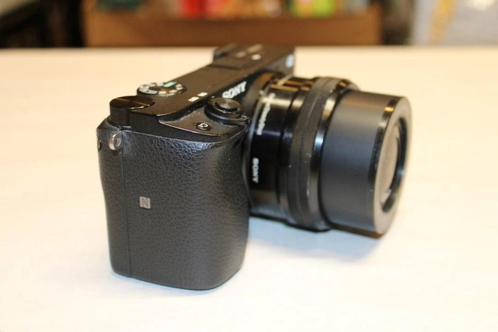Sony Alpha a6300 Mirrorless Digital Camera w/ E PZ 16-50mm Zoom Lens 4 Batteries