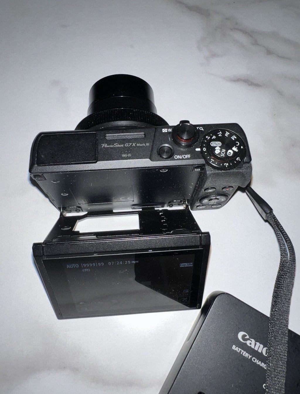 Canon PowerShot G7 X Mark III Digital Camera 20.1MP 4K Point-and-Shoot Camera – Black