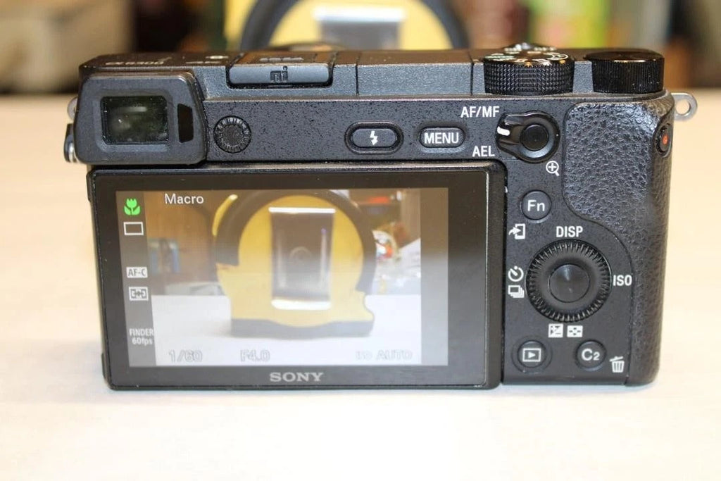 Sony Alpha a6300 Mirrorless Digital Camera w/ E PZ 16-50mm Zoom Lens 4 Batteries