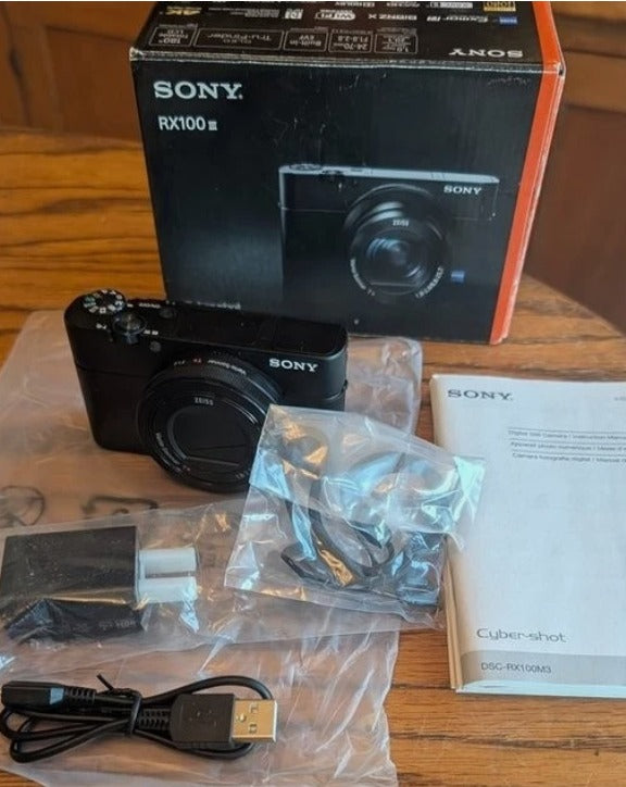 Sony DSC-RX100 III 20.1 MP Digital SLR Camera - Black
