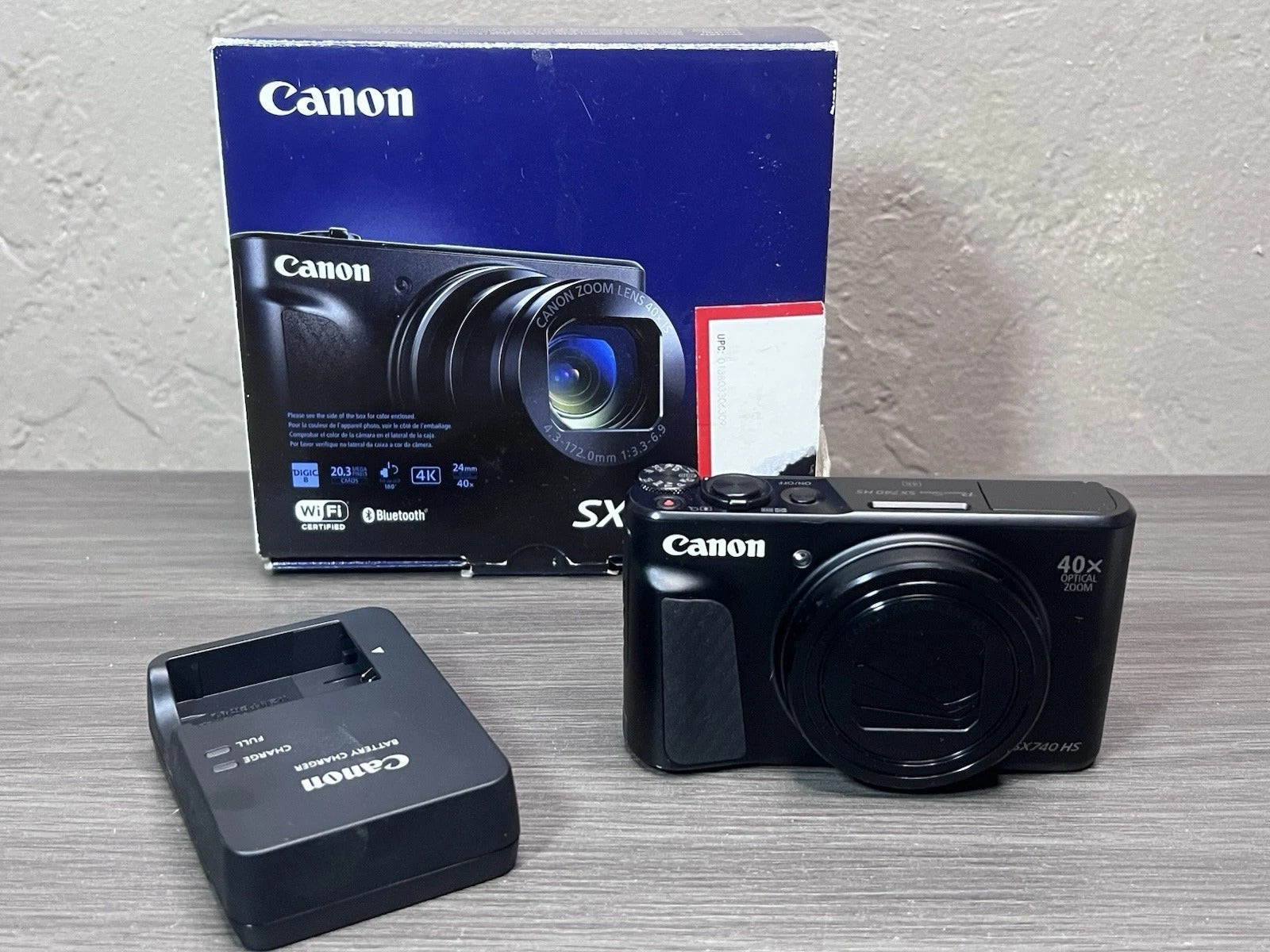 Canon PowerShot SX740 HS 20.3MP Point & Shoot Digital Camera