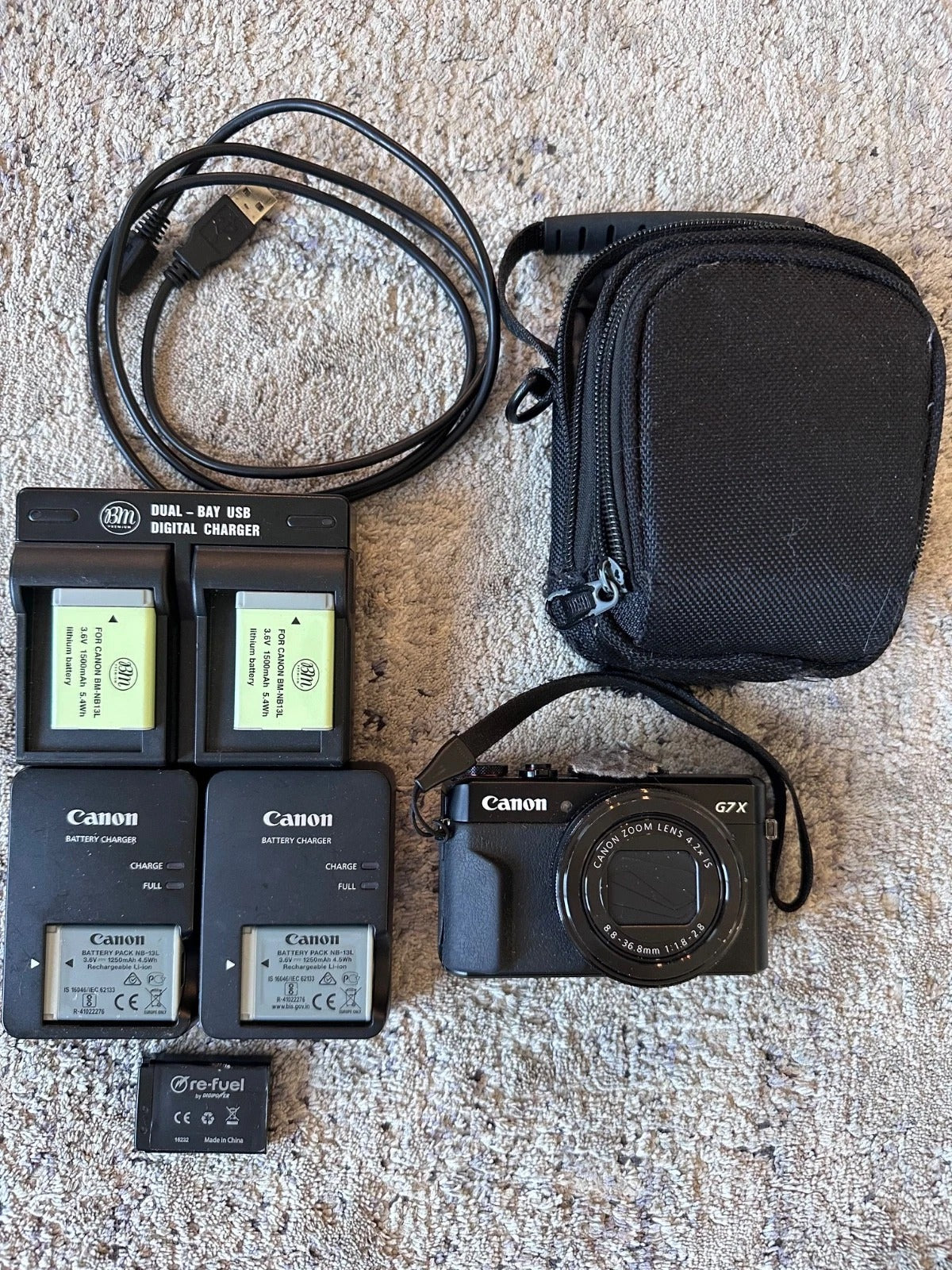 Canon PowerShot G7X Mark II Wi-Fi Compact Camera – Like New