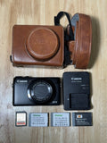 Canon PowerShot G7X Mark I 20.2MP 1 Inch Sensor 4.2x Zoom WiFi with Charger