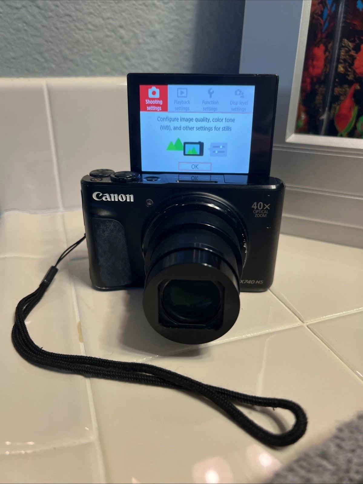 Canon PowerShot SX740 HS – Brand New 4K Black Compact Camera for vlogging