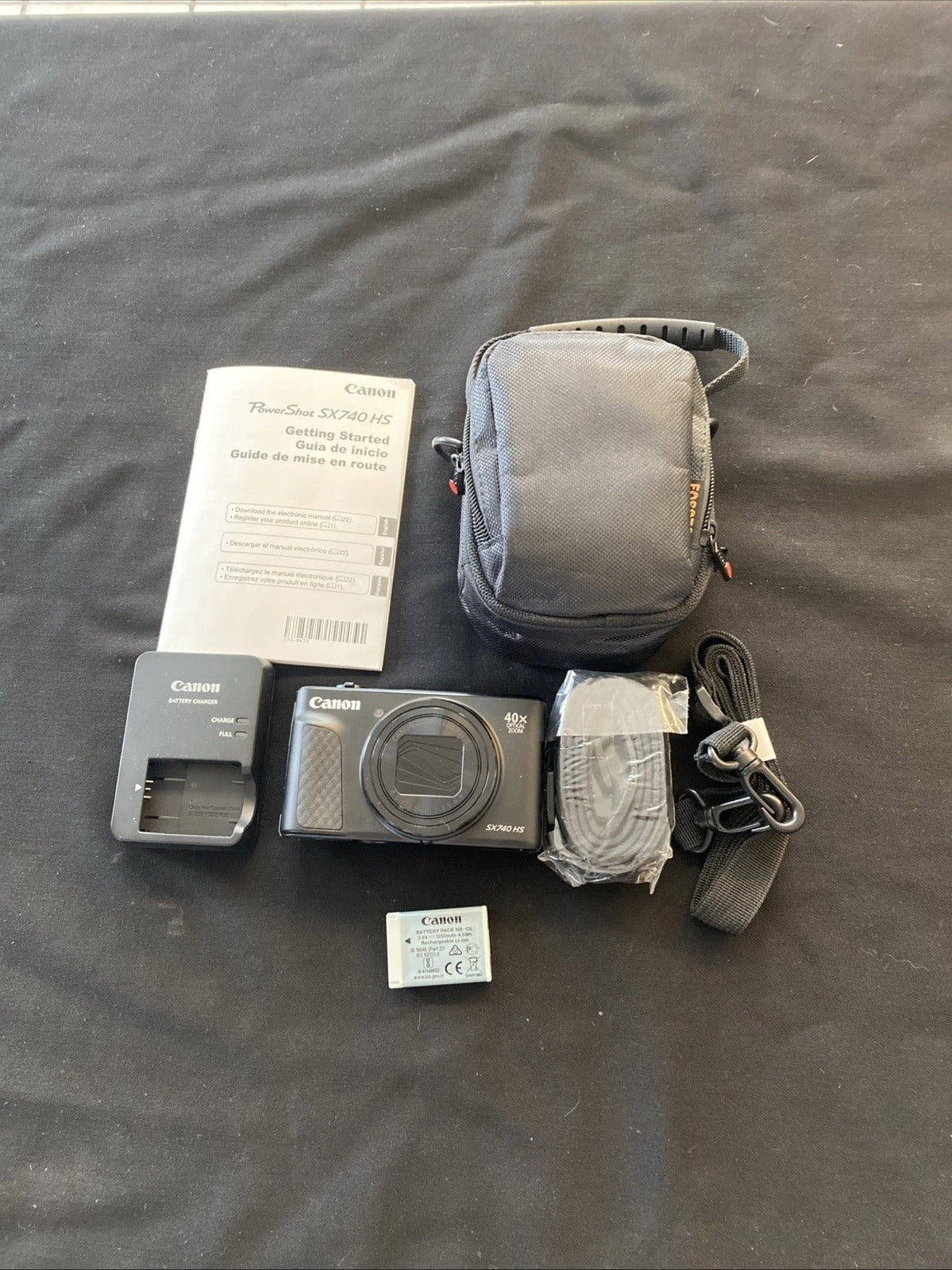 Canon PowerShot SX740 HS 20MP 40x Zoom 4K Digital Point