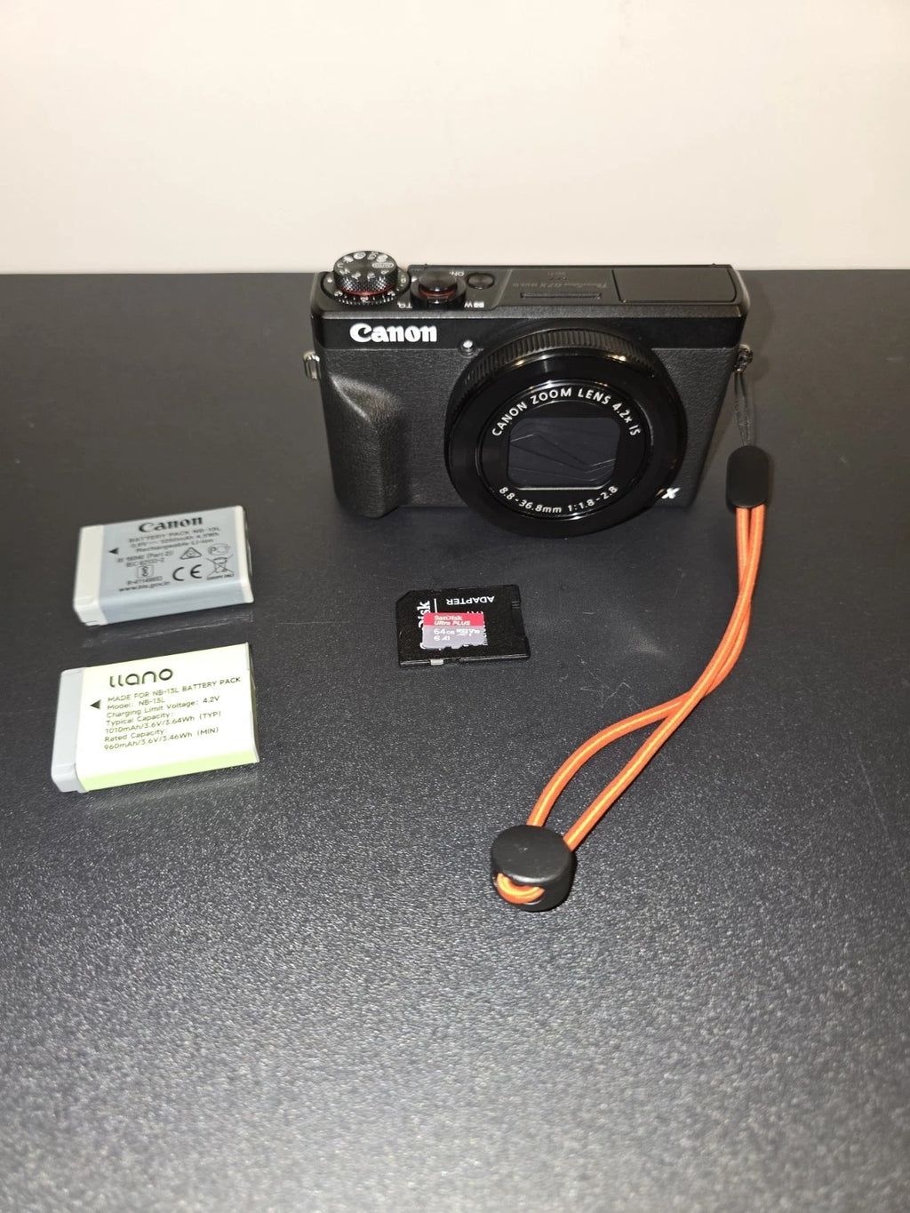 Canon G7X Mark III Digital Camera Black – 20.1MP | 4K Vlogging | Wi-Fi