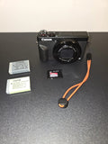 Canon G7X Mark III Digital Camera Black – 20.1MP | 4K Vlogging | Wi-Fi