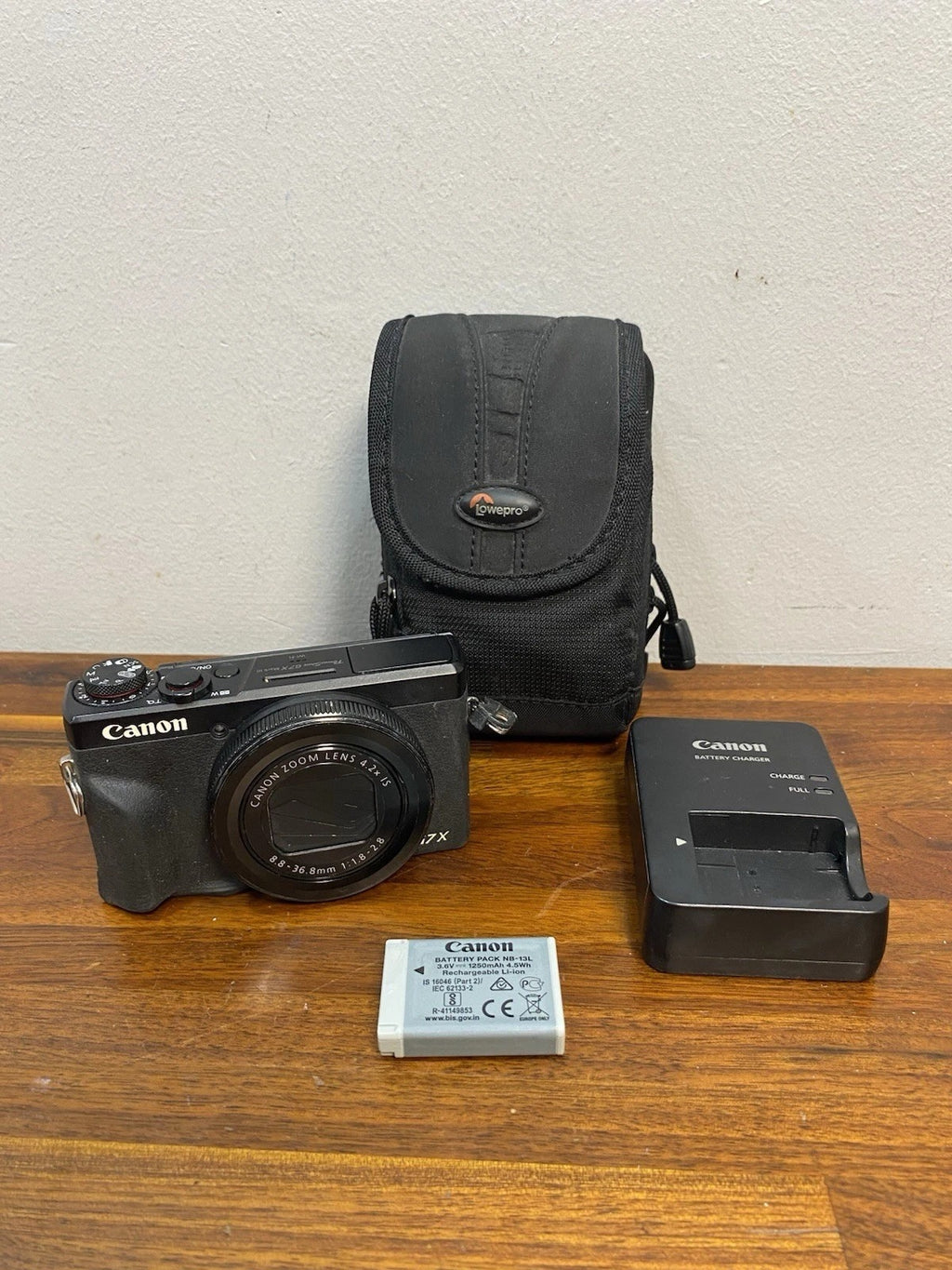 Canon PowerShot G7X Mark III 20.2MP 4K Digital Camera 4.2x Optical Zoom TESTED