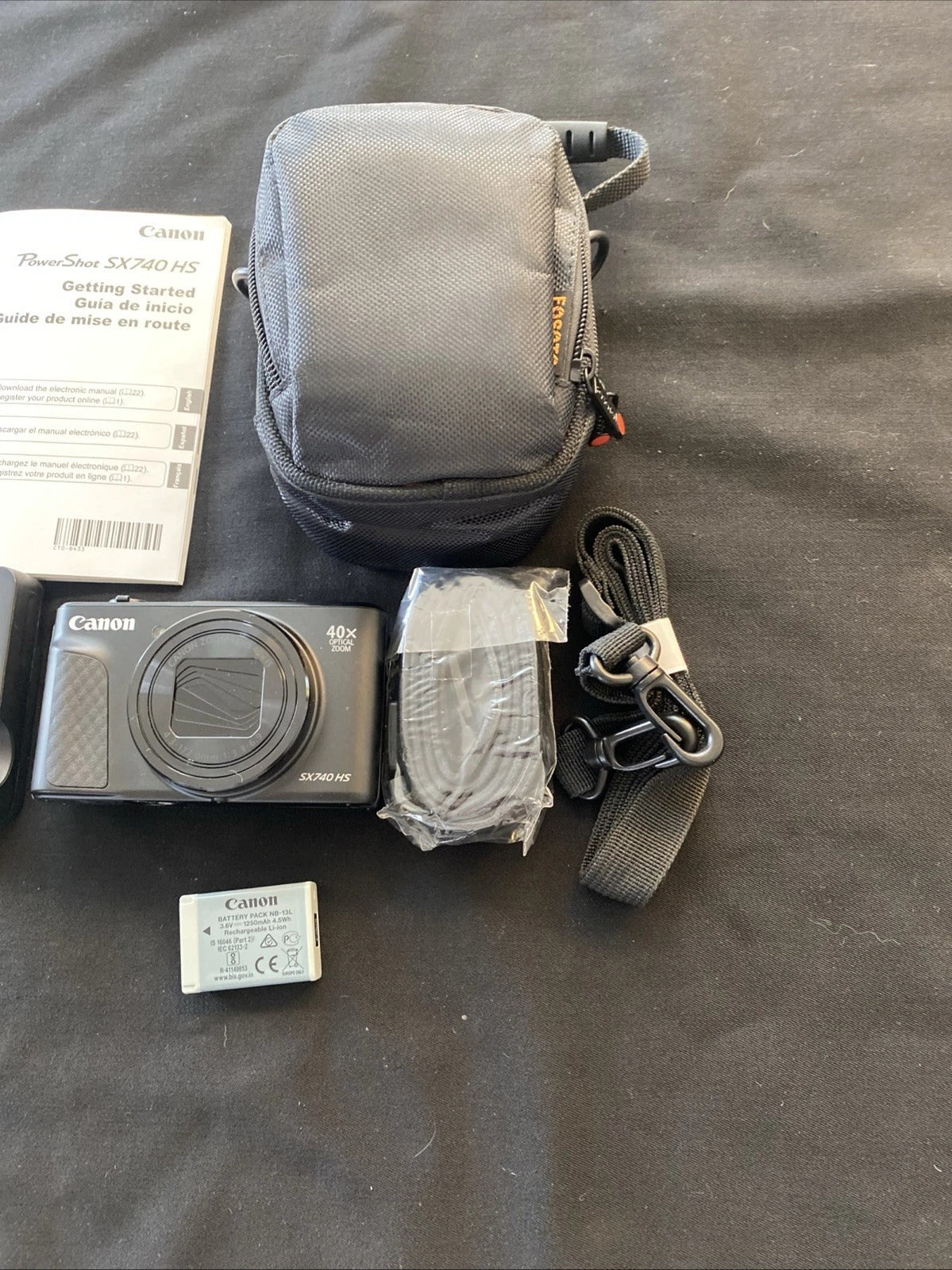 Canon PowerShot SX740 HS 20MP 40x Zoom 4K Digital Point