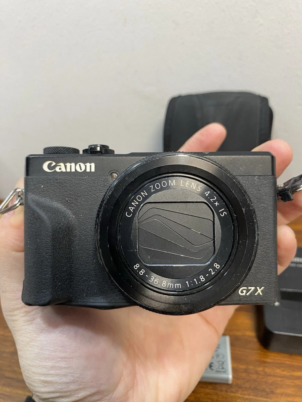 Canon PowerShot G7X Mark III 20.2MP 4K Digital Camera 4.2x Optical Zoom TESTED