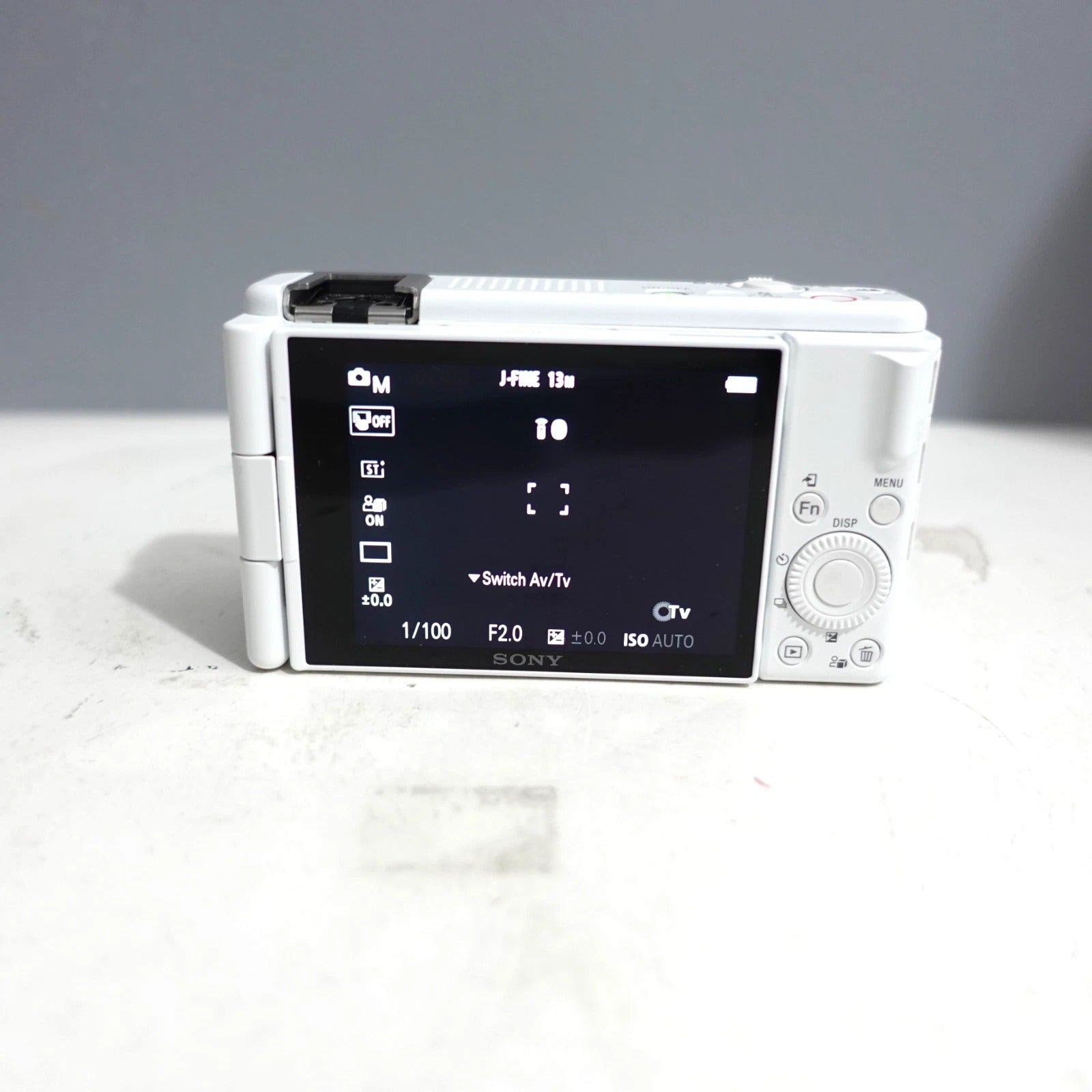 Sony ZV-1F Video Touch Screen Vlog Camera For Content Creators White