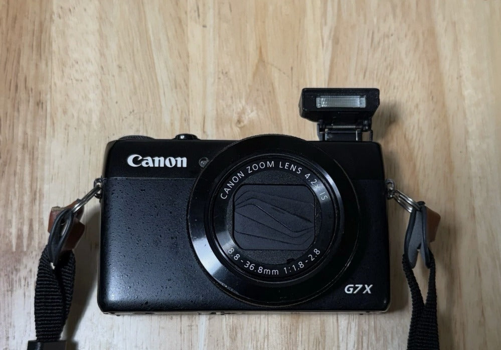 Canon PowerShot G7X Mark I 20.2MP 1 Inch Sensor 4.2x Zoom WiFi with Charger