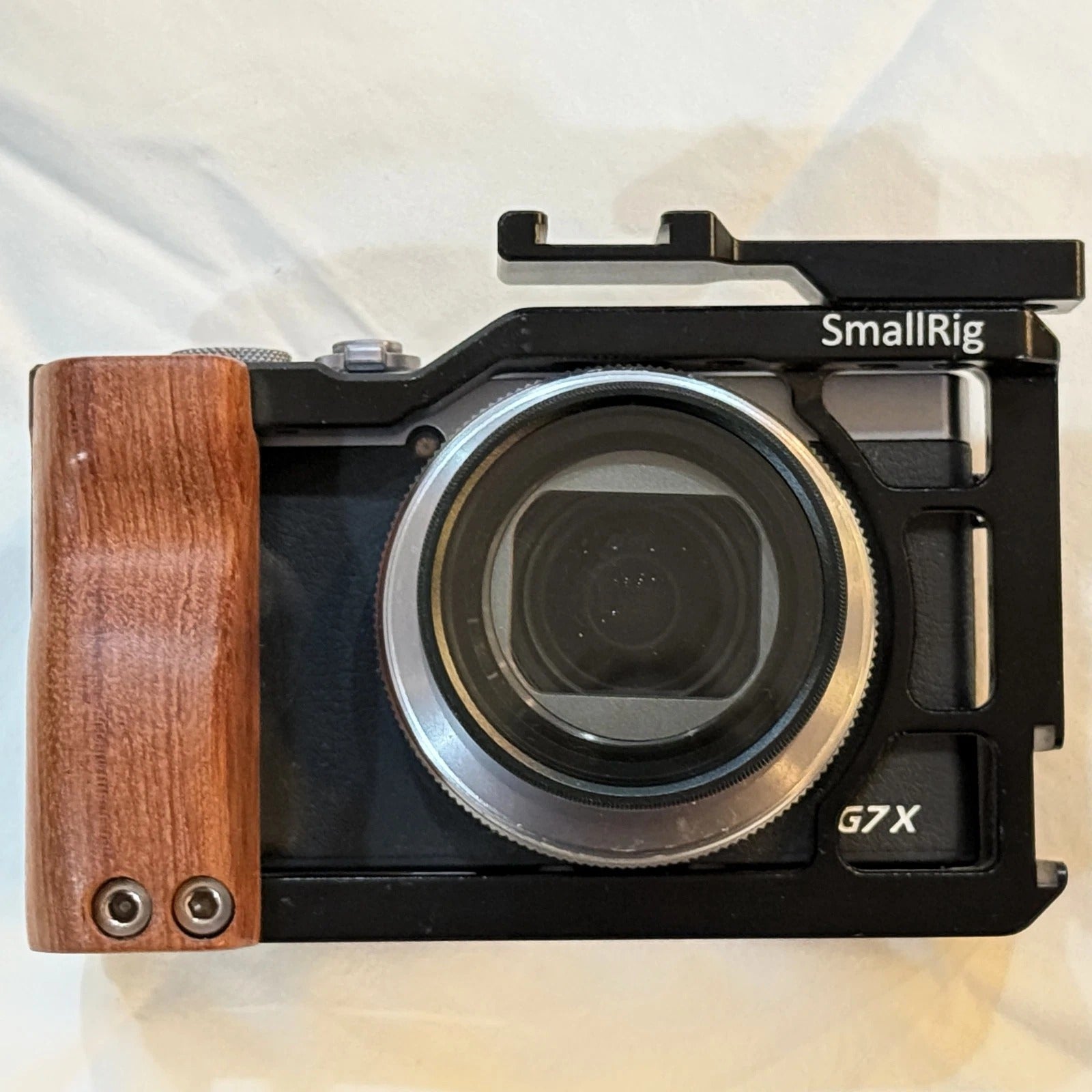 Canon PowerShot G7 X MARK III SILVER SmallRig Cage Extra Batteries
